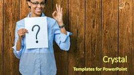  Presentation with fingers - Colorful theme enhanced with marking - young african american woman holding backdrop and a tawny brown colored foreground