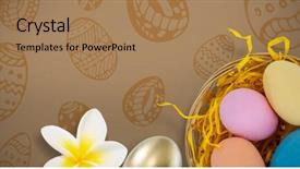  Presentation with maroon - Amazing slide set having maroon background backdrop and a coral colored foreground