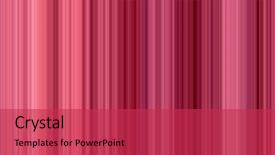  Presentation with maroon - Beautiful presentation design featuring maroon-color-vertical-stripes-abstract backdrop and a red colored foreground