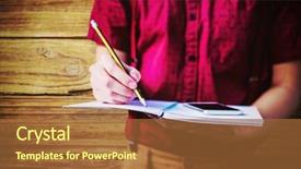  Presentation with maroon education - PPT theme with maroon education - mid section of student background and a red colored foreground