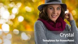  Presentation with maroon - PPT theme enhanced with maroon gray - digital composite of woman background and a gray colored foreground