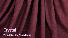  Presentation with maroon - Cool new presentation design with maroon horozontal draped portrait backdrop backdrop and a  colored foreground
