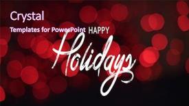  Presentation with maroon - Amazing slide set having maroon pattern - happy holidays bright red light backdrop and a wine colored foreground