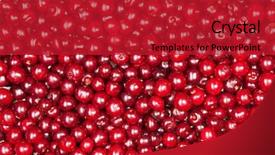  Presentation with red stars gala - Cool new slide deck with maroon pattern - red cherry background backdrop and a crimson colored foreground