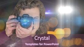  Presentation with maroon - Presentation with maroon technology - photographer man with long hair background and a  colored foreground