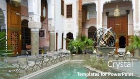 Presentation with fes - Cool new presentation theme with marrakech-morocco-october-27-2015 backdrop and a  colored foreground
