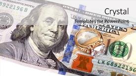  Presentation with wedding ring - Presentation enhanced with marriage concept a diamond wedding background and a white colored foreground