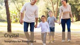  Presentation with maxwell physical equations electromagnetics hand - Presentation theme having married couple children - beautiful young family hand background and a coral colored foreground