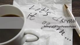  Presentation with lets do it - Audience pleasing slides consisting of marrige - lets do it again backdrop and a light gray colored foreground