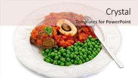  Presentation with bone marrow - Cool new slides with marrow bone with green peas backdrop and a lemonade colored foreground