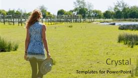  Presentation with marsh - Presentation theme consisting of marsh-briere-national-park-de background and a yellow colored foreground