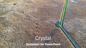  Presentation with wetland - Presentation enhanced with marshes-and-reeds-wetland background and a gray colored foreground