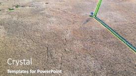  Presentation with wetland - Theme with marshes-and-reeds-wetland background and a gray colored foreground