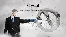  Presentation with martial law - Cool new presentation design with martial law - breaking all prohibitions backdrop and a  colored foreground