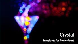  Presentation with splash - Cool new PPT layouts with female cheerleader posing with rugby backdrop and a  colored foreground.