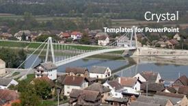  Presentation with croatia - Presentation design consisting of martinska-ves-croatia-october-07 background and a gray colored foreground