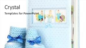  Presentation with photo album - Amazing slide deck having marvel movies - baby photo album isolated backdrop and a  colored foreground