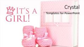  Presentation with photo album - Presentation design having marvel movies - baby photo album isolated background and a pink colored foreground