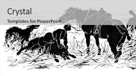  Presentation with equestrian - Presentation featuring marx st petersburg russia 1888 background and a light gray colored foreground