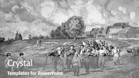  Presentation with engraving - Presentation enhanced with divorce - upset couple not talking background and a dark gray colored foreground