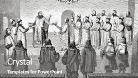  Presentation with tsar - Slide deck enhanced with handshake between two women background and a lemonade colored foreground