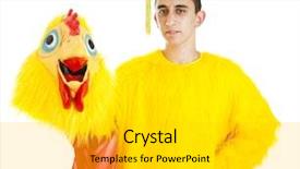  Presentation with high school - Amazing slides having mascots - young high school or college backdrop and a light gray colored foreground