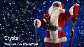  Presentation with mask - PPT layouts with steam leak - texture of natural water drops background and a gray colored foreground