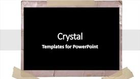  Presentation with clipping - Presentation design having masking tape - vintage photo detailed clipping path background and a black colored foreground