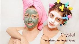  Presentation with face masks - Amazing presentation having masks please check for more backdrop and a lemonade colored foreground