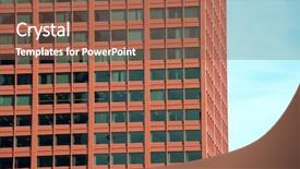  Presentation with urban - Slide set enhanced with masonary - city urban building background window background and a  colored foreground