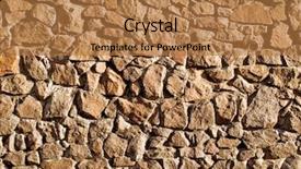  Presentation with masonry - Beautiful presentation featuring masonry background wall backdrop and a coral colored foreground