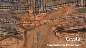  Presentation with trousers - Colorful slide deck enhanced with masonry works - torn and dirty working trousers backdrop and a tawny brown colored foreground