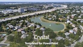  Presentation with neighborhood - Cool new presentation design with  backdrop and a  colored foreground