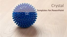  Presentation with self massage - Presentation having massage-rubber-balls-for-self background and a lemonade colored foreground