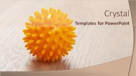  Presentation with self massage - Theme enhanced with massage-rubber-balls-for-self background and a lemonade colored foreground
