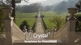  Presentation with russian - Slide deck enhanced with massandra palace garden of russian background and a  colored foreground