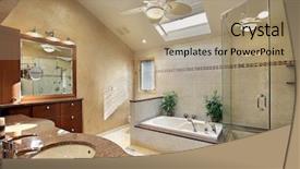  Presentation with circus show master - Amazing slide deck having master bath with glass shower backdrop and a coral colored foreground