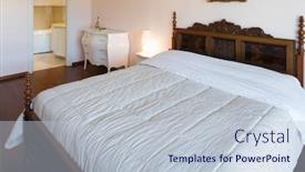  Presentation with nobody - Cool new theme with master's bedroom and bathroom nobody inside backdrop and a lemonade colored foreground