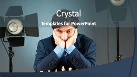  Presentation with world - PPT theme having master vugar gashimov world rank background and a ocean colored foreground