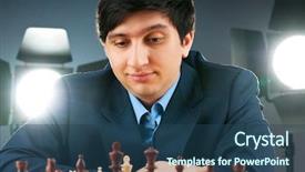  Presentation with concert master - Audience pleasing slides consisting of master vugar gashimov world rank backdrop and a ocean colored foreground