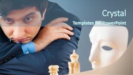  Presentation with world - Colorful slide set enhanced with master vugar gashimov world rank backdrop and a ocean colored foreground