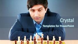  Presentation with circus show master - Audience pleasing slide deck consisting of master vugar gashimov world rank backdrop and a ocean colored foreground