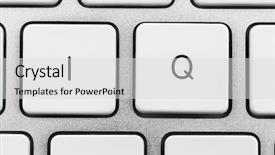  Presentation with intelligence - Cool new presentation theme with mastermind - letters iq as a symbol backdrop and a light gray colored foreground