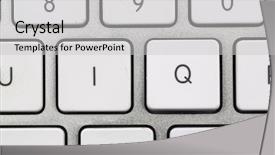  Presentation with intelligence - Slide set with mastermind - letters iq as a symbol background and a light gray colored foreground