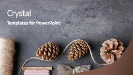  Presentation with art craft - Audience pleasing slide set consisting of mastery - art and craft materials set backdrop and a gray colored foreground