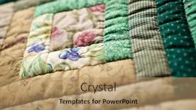  Presentation with grappling mat - Slide set with mat-made-with-pieces background and a coral colored foreground