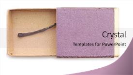  Presentation with data design - Slides with match box - info graphic design for product background and a coral colored foreground