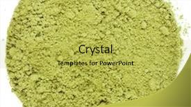  Presentation with japanese green tea - Audience pleasing slide set consisting of matcha green japanese powered tea backdrop and a yellow colored foreground