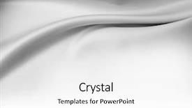  Presentation with material flow - Colorful slides enhanced with material flow - closeup of rippled silk fabric backdrop and a white colored foreground