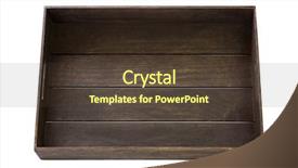  Presentation with low angle view of fictitious - Slides enhanced with material handling equipment - high angle view of wooden background and a tawny brown colored foreground